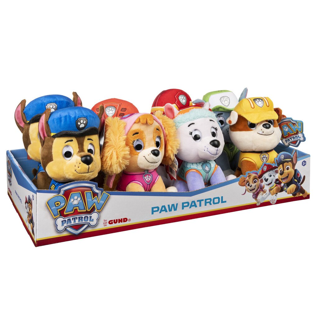 Pliušinis žaislas Šunyčiai Patruliai (Paw Patrol), 15 cm kaina ir informacija | Minkšti (pliušiniai) žaislai | pigu.lt