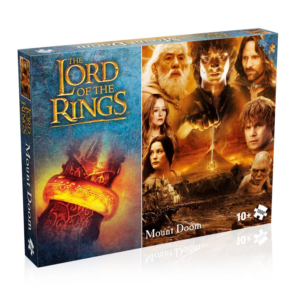 Dėlionė Lord Of The Rings Žiedų valdovas Orodruin, 1000 d. kaina | pigu.lt
