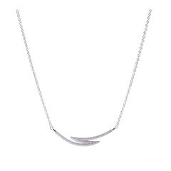Серебряное украшение на шею SLMN10373AA SLMN10373AA цена и информация | Женское колье | pigu.lt