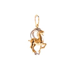 Золотой кулон со знаком зодиака ''Козерог'' ZKAZODA/1 цена и информация | Женское колье | pigu.lt