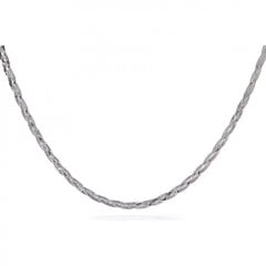 Серебряная цепочка SD1601 3 ROWS цена и информация | Женское колье | pigu.lt