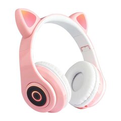 Headphones With Cat Ears kaina ir informacija | Ausinės | pigu.lt