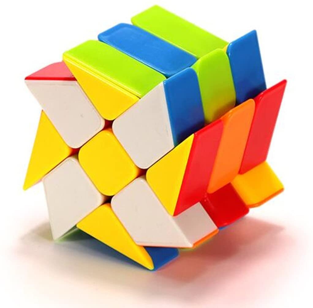 Galvosūkis rubiko kubas Windmill Cube, be lipdukų kaina ir informacija | Stalo žaidimai, galvosūkiai | pigu.lt