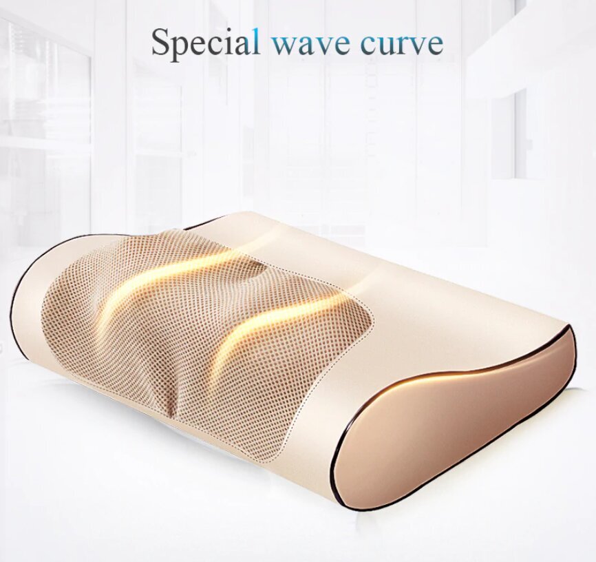 Elektrinė Shiatsu masažo pagalvė su infraraudonųjų spindulių šildymu Jinkairui, juoda kaina ir informacija | Masažuokliai | pigu.lt