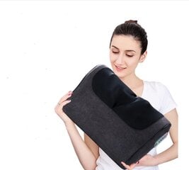 Электрическая подушка для массажа шиацу с инфракрасным обогревом Jinkairui цена и информация | Массажеры | pigu.lt