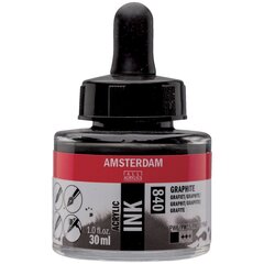 Akrilinis rašalas Amsterdam 30ml Graphite kaina ir informacija | Piešimo, tapybos, lipdymo reikmenys | pigu.lt