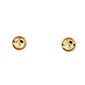 Auksiniai auskarai su safyrais moterims kaina ir informacija | Auskarai | pigu.lt
