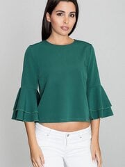 Оливковая блузка цена и информация | Женские блузки, рубашки | pigu.lt