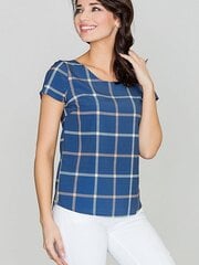Palaidinė moterims Lenitif, mėlyna kaina ir informacija | Palaidinės, marškiniai moterims | pigu.lt