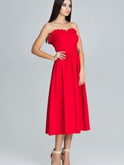 Vakarinė suknelė moterims Figl, raudona kaina ir informacija | Suknelės | pigu.lt