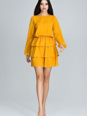 Suknelė moterims Figl, geltona kaina ir informacija | Suknelės | pigu.lt
