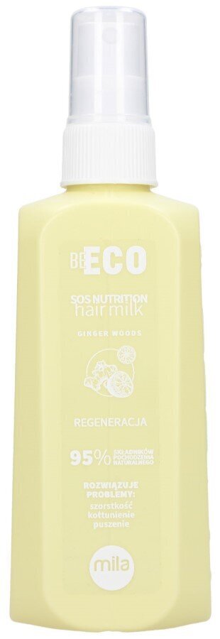 Mila Professional BeECO SOS Nutrition atjauninantis purškiamas plaukų pienelis kaina ir informacija | Priemonės plaukų stiprinimui | pigu.lt