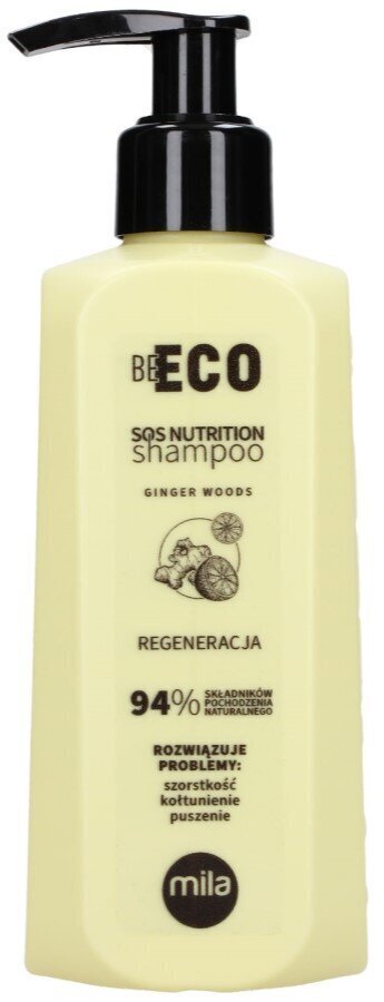Mila Professional BeECO SOS Nutrition maitinamasis plaukų šampūnas kaina ir informacija | Šampūnai | pigu.lt
