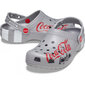 Crocs šlepetės Coca-Cola Light X Classic Clog, pilkos kaina ir informacija | Vyriškos šlepetės, basutės | pigu.lt