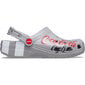 Crocs šlepetės Coca-Cola Light X Classic Clog, pilkos kaina ir informacija | Vyriškos šlepetės, basutės | pigu.lt