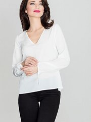 Palaidinė moterims Lenitif, balta kaina ir informacija | Palaidinės, marškiniai moterims | pigu.lt