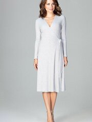 Suknelė moterims Lenitif, pilka kaina ir informacija | Suknelės | pigu.lt