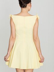 Suknelė moterims Lenitif, geltona kaina ir informacija | Suknelės | pigu.lt