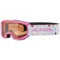 Slidinėjimo akiniai Alpina Junior Piney Rose, balti/rožiniai kaina ir informacija | Slidinėjimo akiniai | pigu.lt