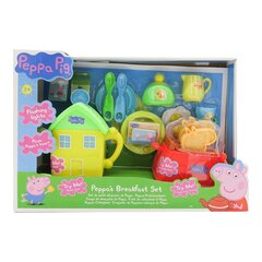 Maitinimo rinkinys Breakfast Peppa Pig цена и информация | Игрушки для девочек | pigu.lt