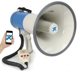 Vonyx Микрофон MEG055 Megaphone 55W Record BT цена и информация | Домашняя акустика и системы «Саундбар» («Soundbar“) | pigu.lt