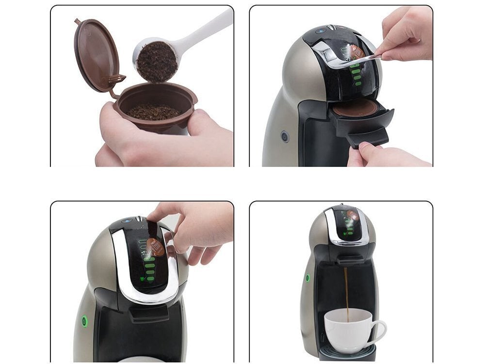 Kavos kapsulės, 3vnt kaina ir informacija | Priedai kavos aparatams | pigu.lt