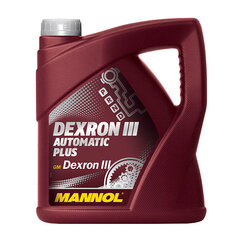 Mannol Dexron III Automatic Plus, 4L цена и информация | Другие масла | pigu.lt