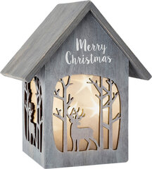 Šviečiantis namelis "Merry Christmas" kaina ir informacija | Kalėdinės dekoracijos | pigu.lt