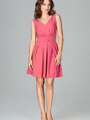 Коктейльное платье для женщин Lenitif, розовое цена и информация | Платья | pigu.lt