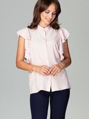 Рубашка женская Lenitif 122499 BFNMTM764653, розовая цена и информация | Женские блузки, рубашки | pigu.lt