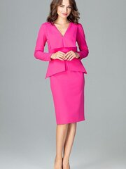 Коктейльное платье для женщин Lenitif, розовое цена и информация | Платья | pigu.lt