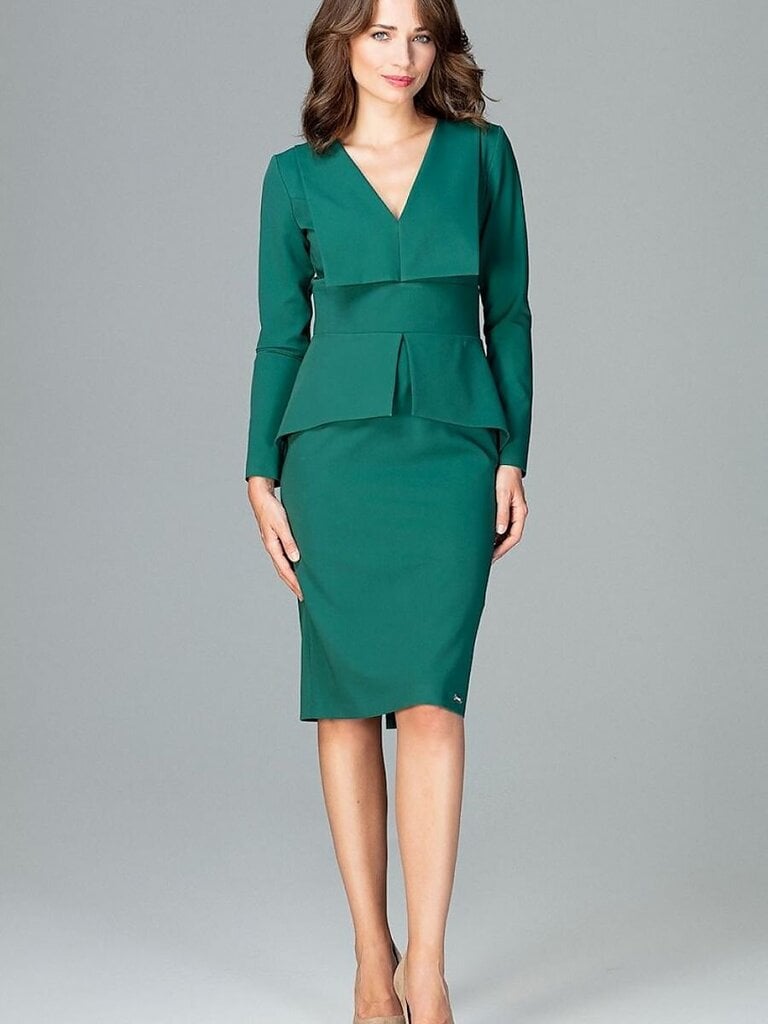 Suknelė moterims Lenitif, žalia kaina ir informacija | Suknelės | pigu.lt