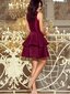 Suknelė moterims Numoco, raudona цена и информация | Suknelės | pigu.lt
