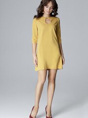 Платье женское Lenitif, желтое цена и информация | Платья | pigu.lt