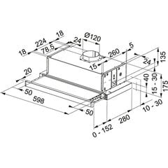 Franke FTC 601 WH GL kaina ir informacija | Gartraukiai | pigu.lt