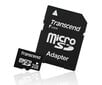 Transcend microSD 2GB + SD adapteris цена и информация | Atminties kortelės telefonams | pigu.lt