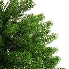 Dirbtinė Kalėdų eglutė su LED ir žaisliukais, žalia, 90cm цена и информация | Искусственные елки | pigu.lt