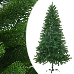 Dirbtinė Kalėdų eglutė su LED ir žaisliukais, žalia, 150cm цена и информация | Искусственные елки | pigu.lt