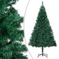 Dirbtinė Kalėdų eglutė su LED ir žaisliukais, žalia, 120cm, PVC kaina ir informacija | Eglutės, vainikai, stovai | pigu.lt