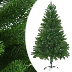 Dirbtinė Kalėdų eglutė su LED ir žaisliukais, žalia, 210cm цена и информация | Искусственные елки | pigu.lt
