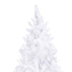 Dirbtinė Kalėdų eglutė su LED ir žaisliukais, balta, 300cm kaina ir informacija | Eglutės, vainikai, stovai | pigu.lt