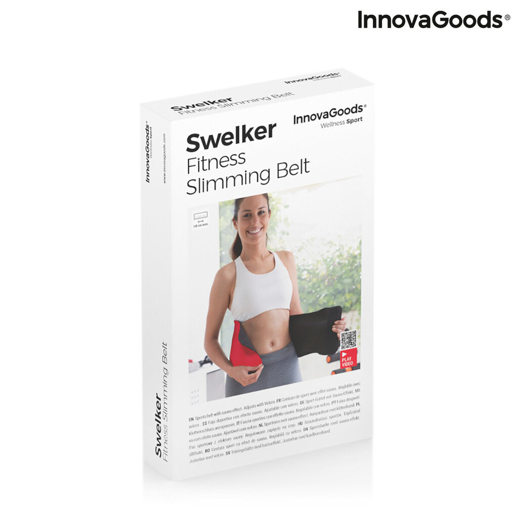 Sporto fitneso lieknėjimo diržas su saunos poveikiu Swelker InnovaGoods цена и информация | Kitos fitneso prekės | pigu.lt