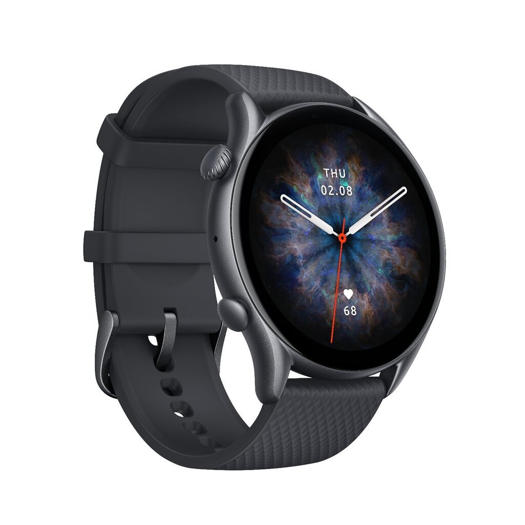 Amazfit GTR 3 Pro Infinite Black цена и информация | Išmanieji laikrodžiai (smartwatch) | pigu.lt
