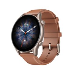 Amazfit GTR 3 Pro Brown Leather kaina ir informacija | Išmanieji laikrodžiai (smartwatch) | pigu.lt