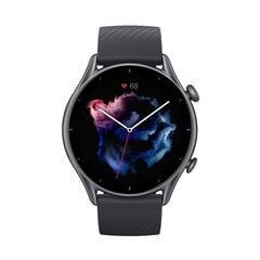 Умные часы Amazfit GTR3 Чёрный 5 atm 1,45" AMOLED цена и информация | Смарт-часы (smartwatch) | pigu.lt