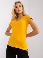 бледно-оранжевая футболка квадратной формы цена и информация | Женские блузки, рубашки | pigu.lt