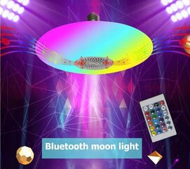 Šventinis Rgb led muzikinis šviestuvas-lempa, ufo formos, su garsiakalbiu, Decoartlt kaina ir informacija | Dekoracijos šventėms | pigu.lt