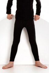 Термобелье / Thermo Plus Теплые длинные штаны для мальчика Cornette, Чёрные цена и информация | Зимняя одежда для детей | pigu.lt