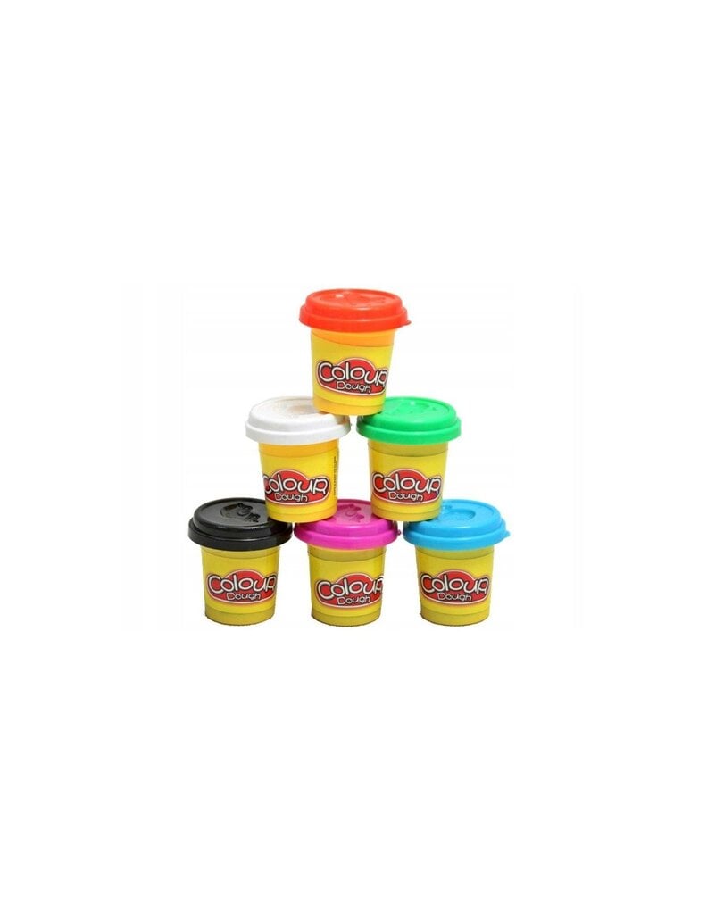 Modelinas Colour Dough, rinkinys 6 skirtingos spalvos kaina ir informacija | Lavinamieji žaislai | pigu.lt