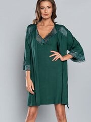 Chalatas moterims Italian Fashion 137665, žalias kaina ir informacija | Chalatai moterims | pigu.lt
